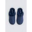 Picture of SLIPPERS - NAVY BLUE FUR
